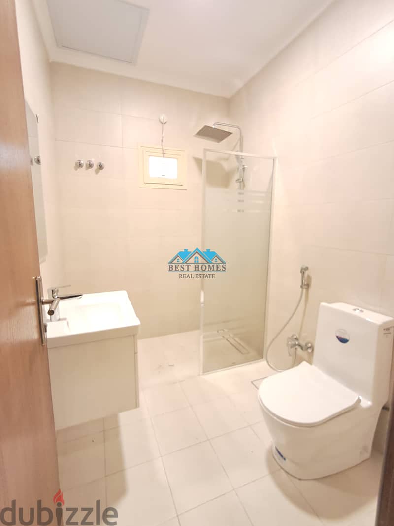 Elegant 4 Bedroom Ground Floor Apartment with Yard Area in Faiha 8