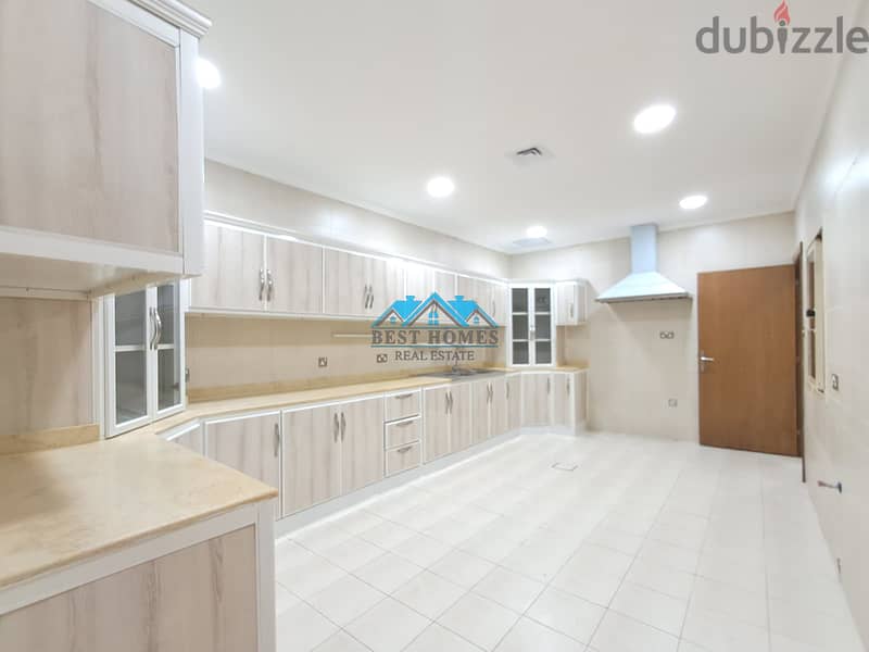 Elegant 4 Bedroom Ground Floor Apartment with Yard Area in Faiha 10