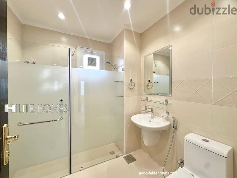 Three bedroom Seaview apartment with balcony for rent in Shaab 2