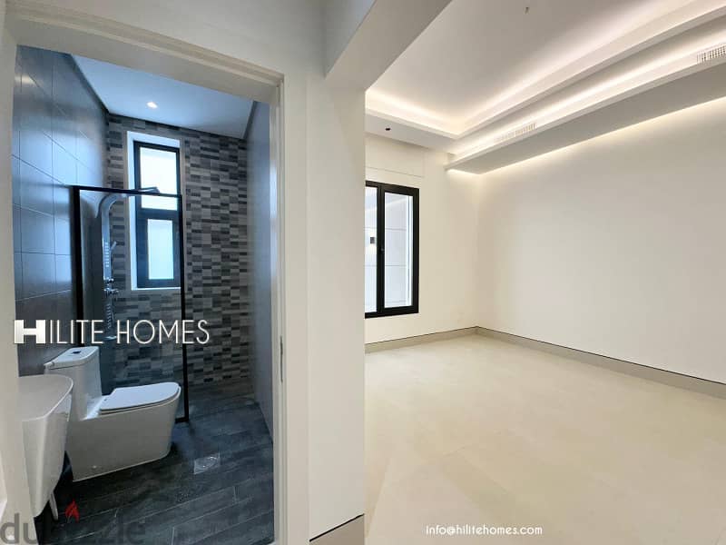 Three bedroom basement apartment for rent in Salmiya 2