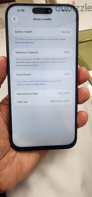 iPhone 15promax 512GB 7