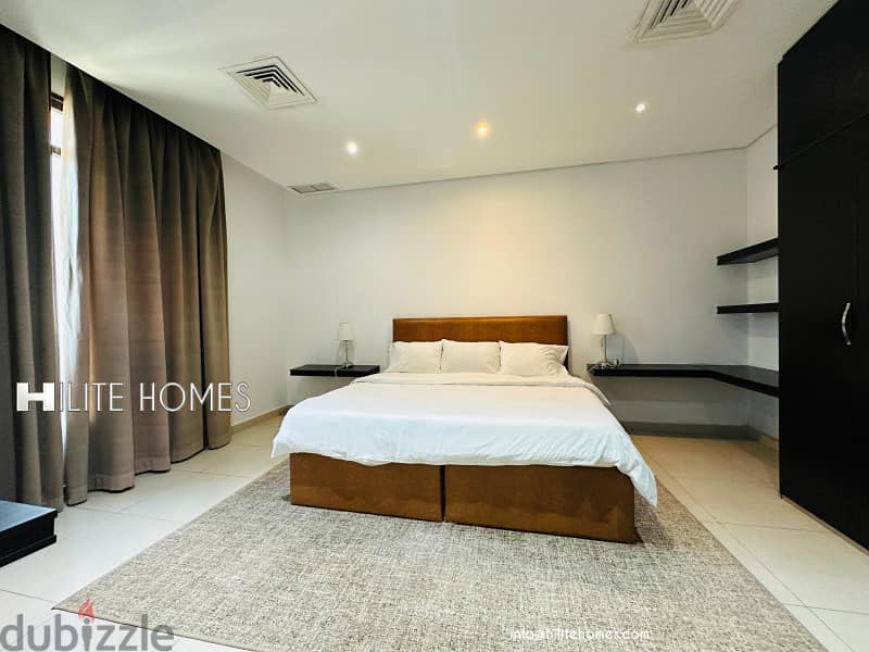 Two Master bedroom furnished apartment for rent in Mahboula 1