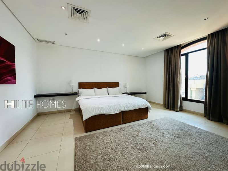 Two Master bedroom furnished apartment for rent in Mahboula 3