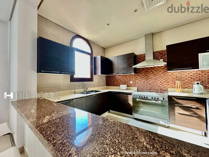 Two Master bedroom furnished apartment for rent in Mahboula 8