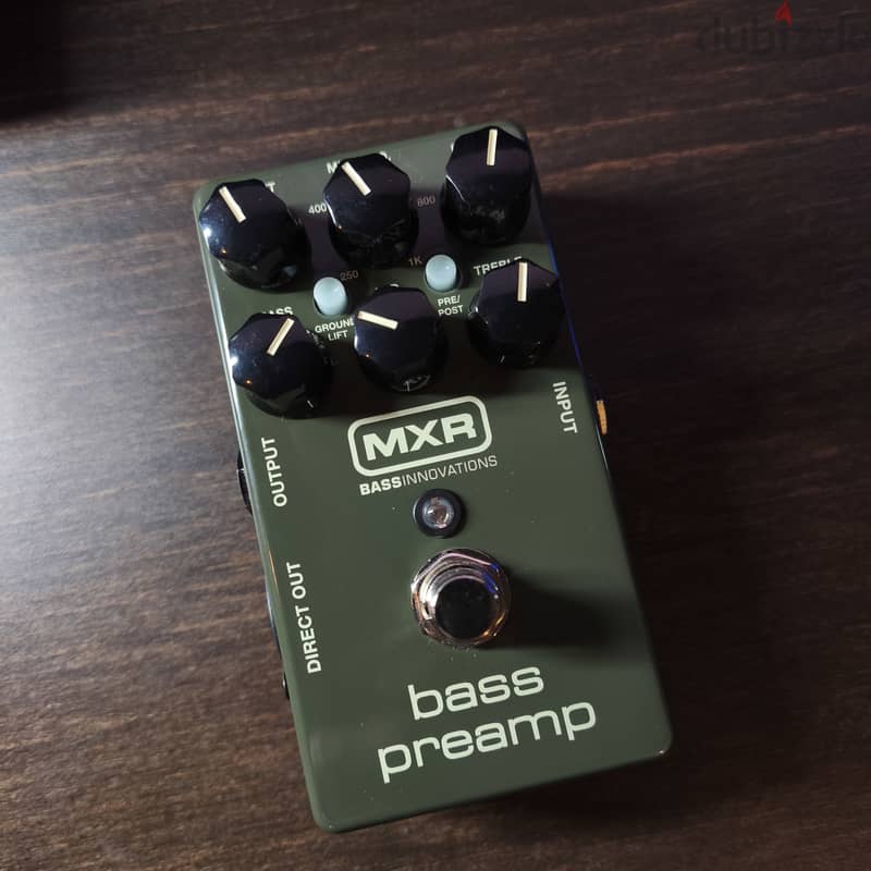 MXR M81 Bass Preamp Pedal 1