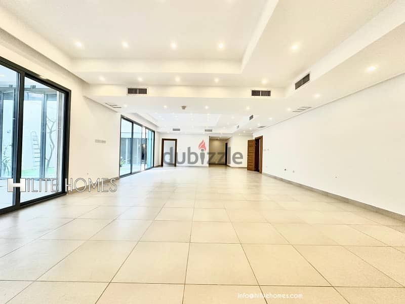 Three bedroom bright basement for rent with pool in Abu Fataira 1
