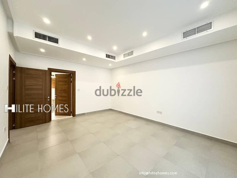 Three bedroom bright basement for rent with pool in Abu Fataira 9