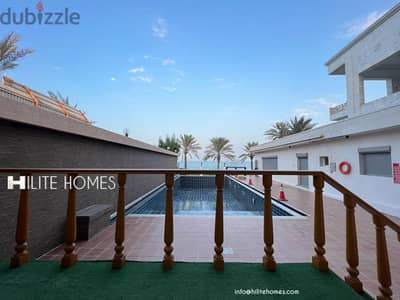 Beach front Floor available for rent in Abu al Hasaniya