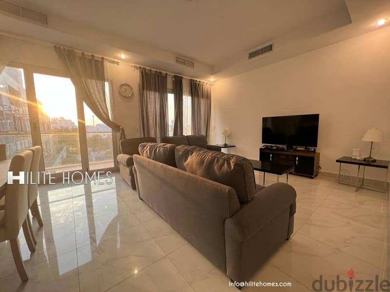 Beach front Floor available for rent in Abu al Hasaniya 1