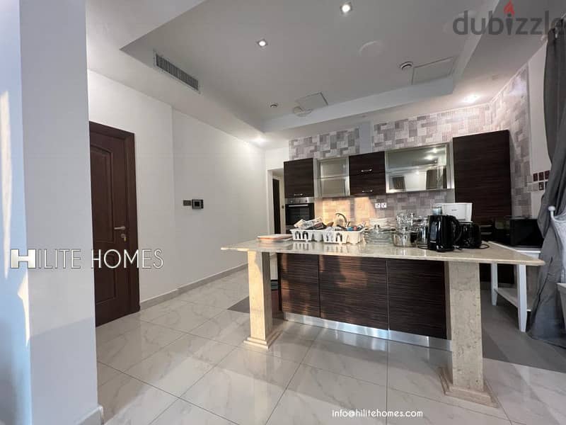 Beach front Floor available for rent in Abu al Hasaniya 3