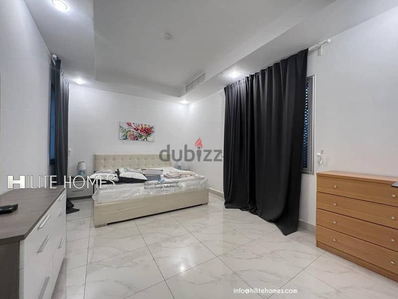 Beach front Floor available for rent in Abu al Hasaniya 5