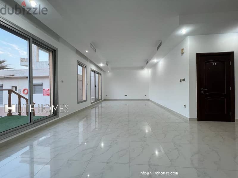 Beach front Floor available for rent in Abu al Hasaniya 11
