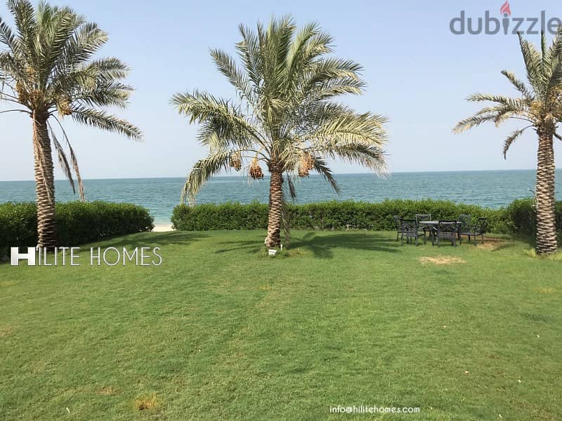Beach front Floor available for rent in Abu al Hasaniya 12