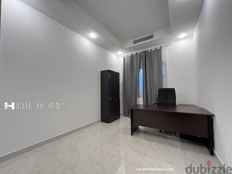 Beach front Floor available for rent in Abu al Hasaniya 6