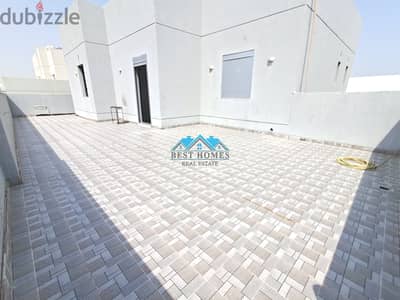 Bright 2 Master Bedroom Apartment with Rooftop in Masayel