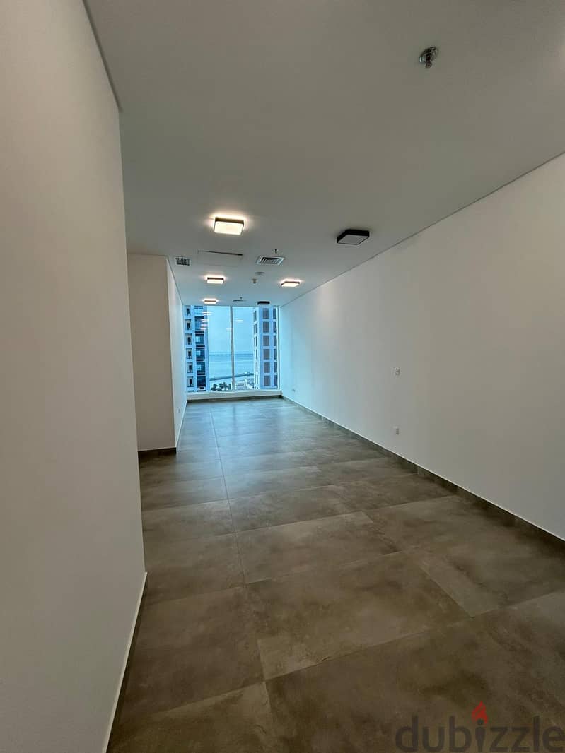 Commercial office space with a grace period for rent in Qibla. 1