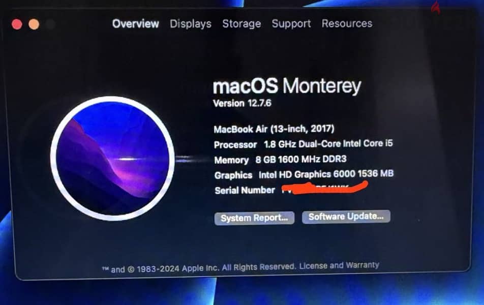 MacBook Air 13” 2017 | i5 | 8GB | 128GB SSD | Original Charger 4