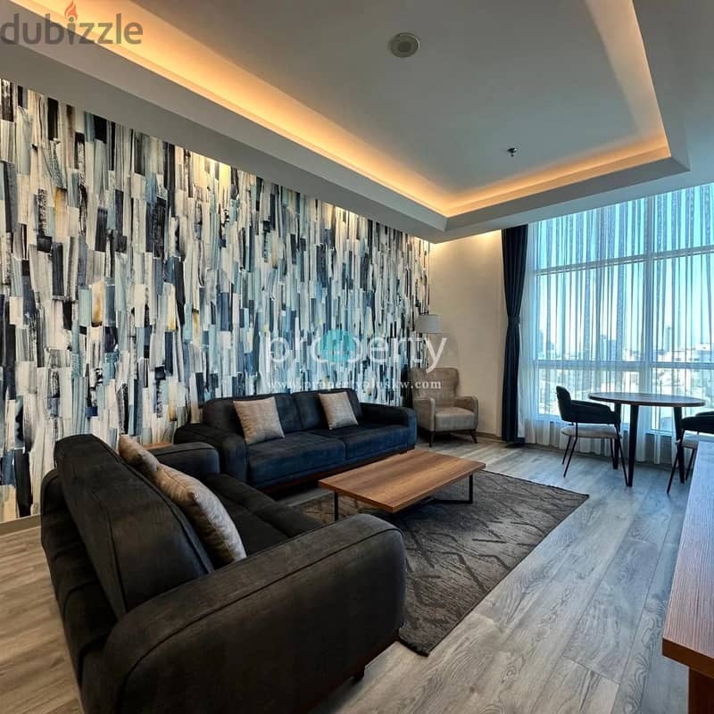 FURNISHED TWO BEDROOM SEA VIEW APARTMENT FOR RENT IN MAHBOULA 2