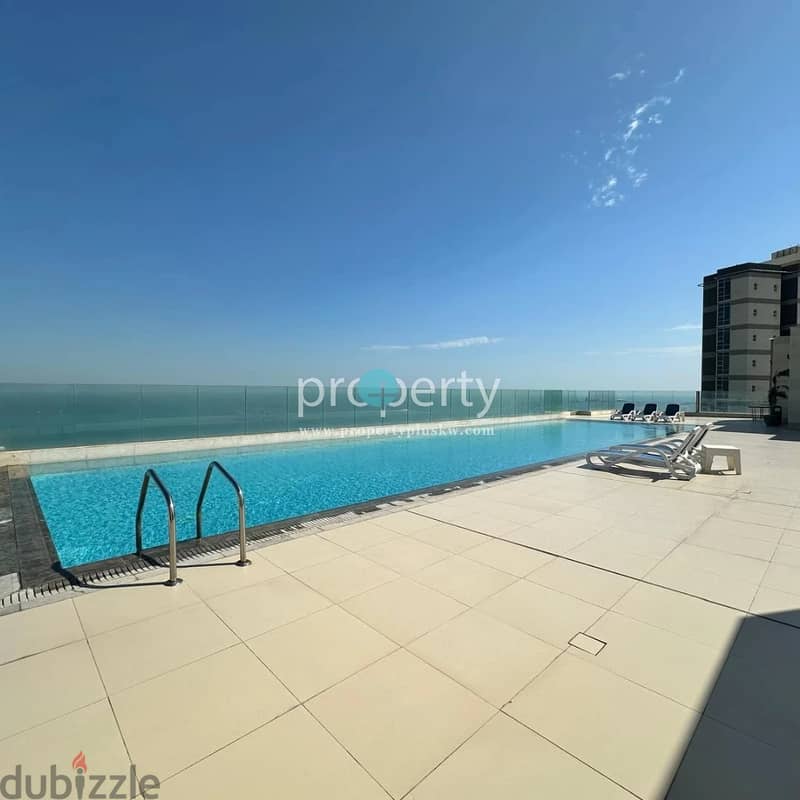 FURNISHED TWO BEDROOM SEA VIEW APARTMENT FOR RENT IN MAHBOULA 3