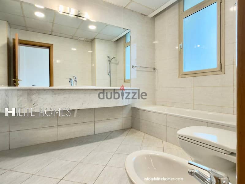 Three bedroom semi furnished apartment for rent, Bneid al qar 9