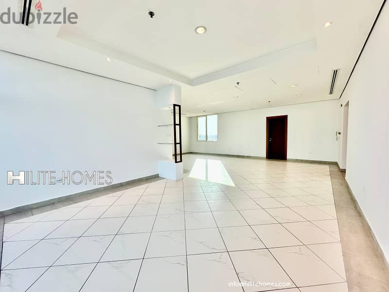 Three bedroom seaview apartment with balcony for rent in Mangaf 2