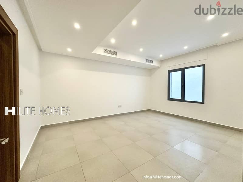 Three bedroom bright basement for rent with pool in Abu Fataira 7