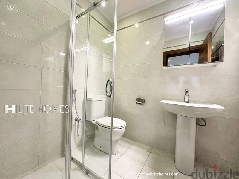 Three bedroom bright basement for rent with pool in Abu Fataira 8