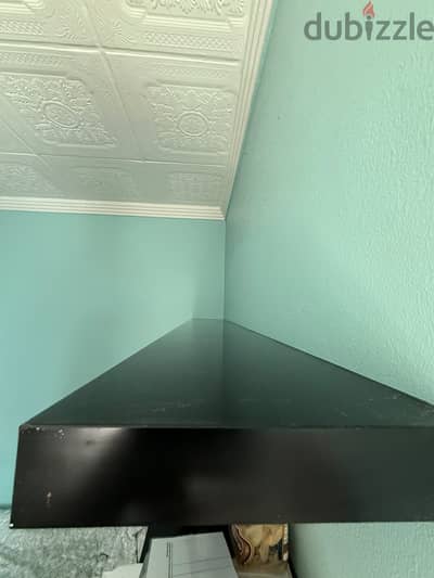Long wall mounted IKEA shelf