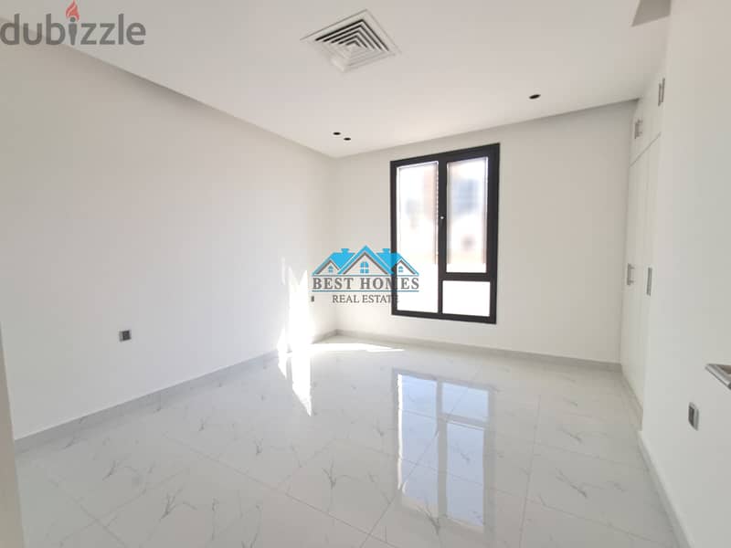 Bright 3 Bedrooms Apartment with Large Rooftop in Shaab 4