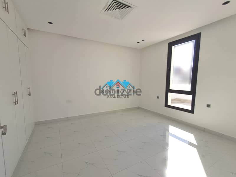 Bright 3 Bedrooms Apartment with Large Rooftop in Shaab 6