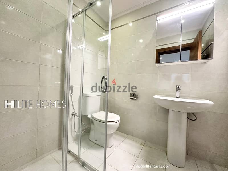 Three bedroom bright basement for rent with pool in Abu Fataira 8