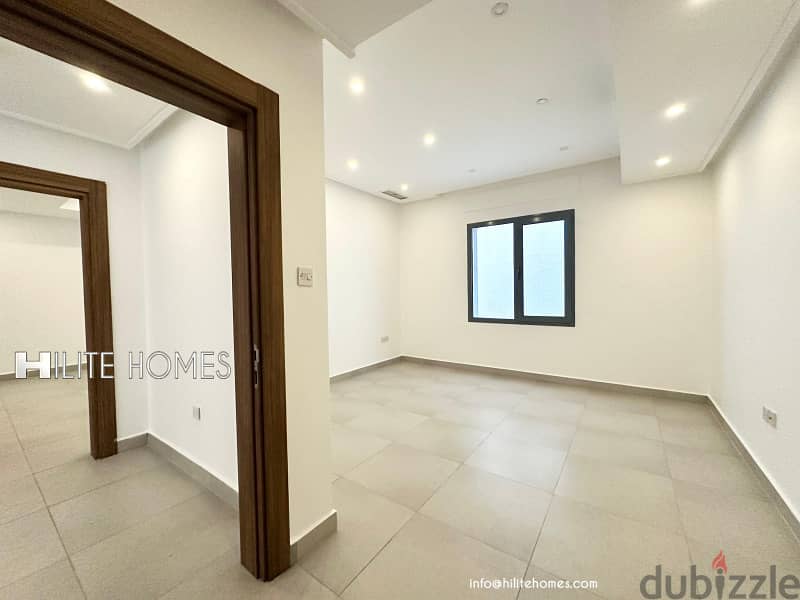 Three bedroom bright basement for rent with pool in Abu Fataira 10