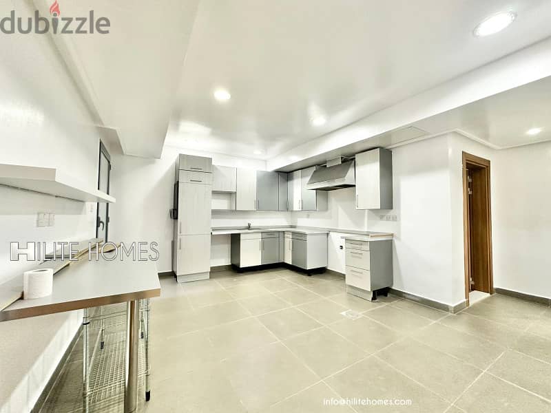 Three bedroom bright basement for rent with pool in Abu Fataira 11