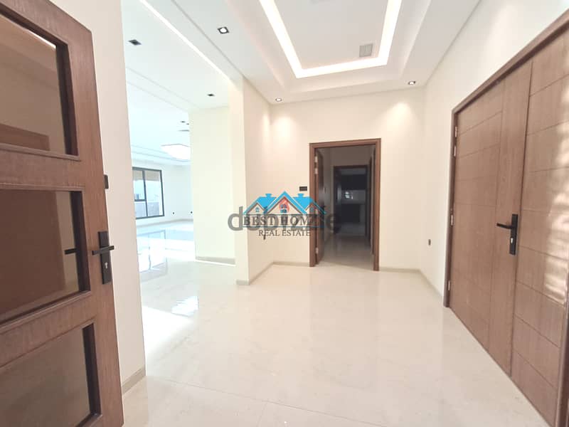 Elegant 4 Master Bedrooms Floor Apartment with Balcony in Salwa 3