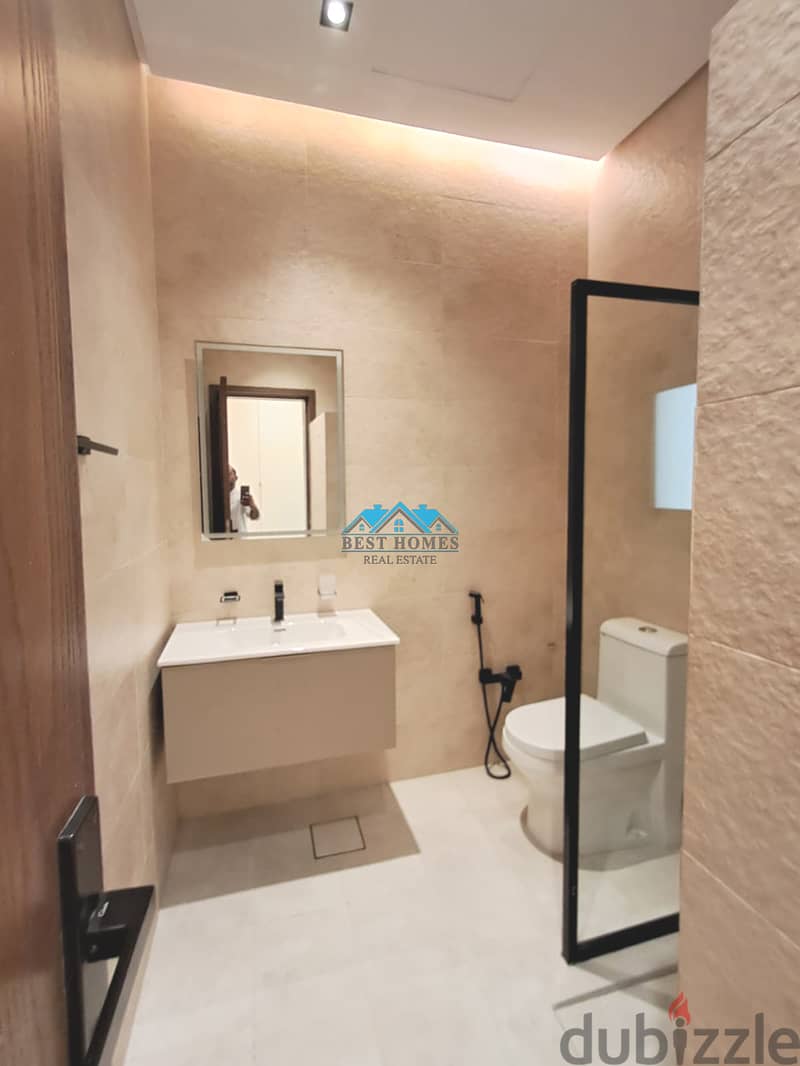 Elegant 4 Master Bedrooms Floor Apartment with Balcony in Salwa 6