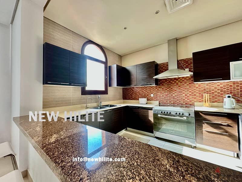 Fully Furnished 2 Master Bedroom Apartment in Mahboula 6