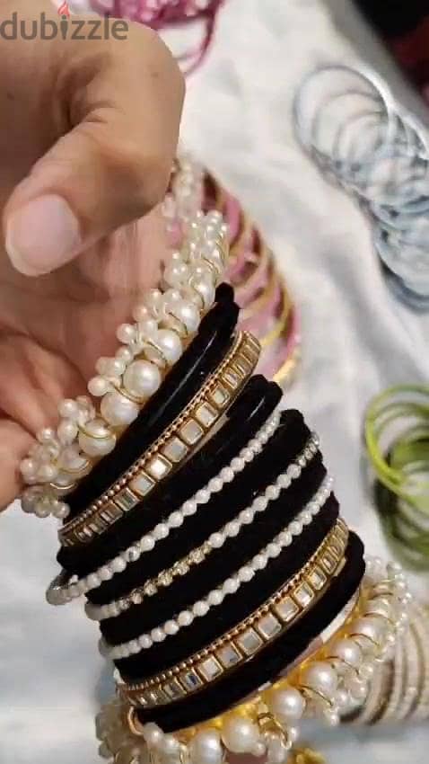 Beautiful Bangles with Gajra Bangle 4
