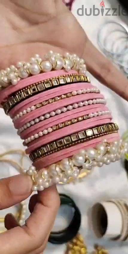 Beautiful Bangles with Gajra Bangle 6