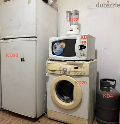 Home appliances in good condition