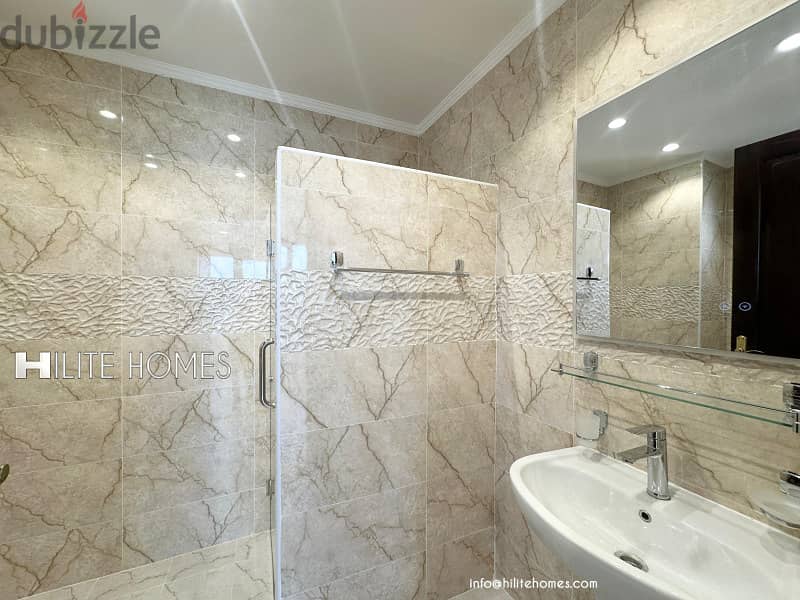 Three bedroom Seaview apartment with balcony for rent in Shaab 1