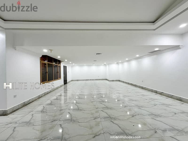 Five bedroom basement floor for rent in Siddeeq 10