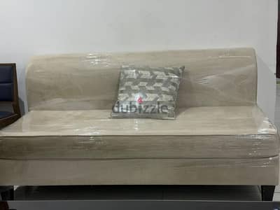 sofa with table like new