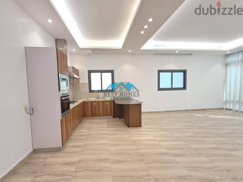 Bright 3 Bedroom Floor Apartment with Open Kitchen in Funaitees 4
