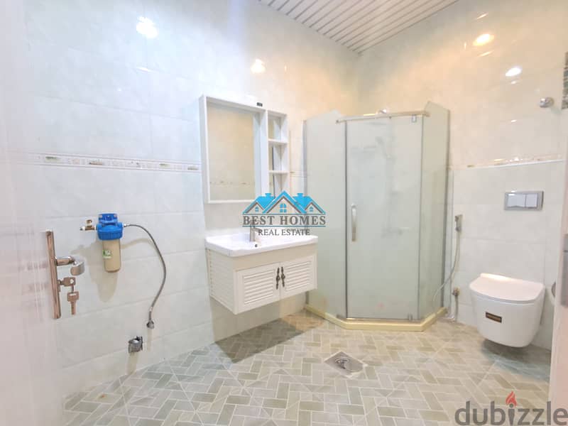 Bright 3 Bedroom Floor Apartment with Open Kitchen in Funaitees 5