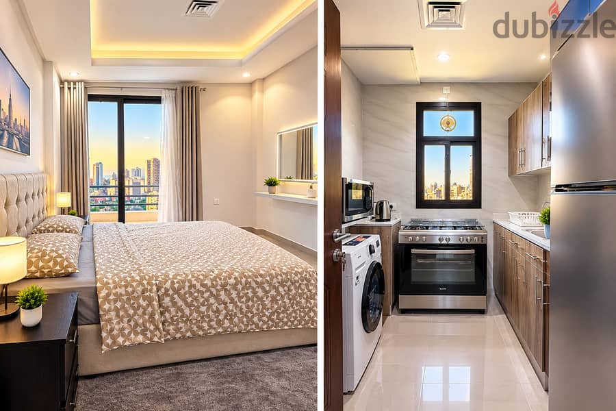 2 bedrooms new fully furnished apartment in salmyia only for expats 2 2