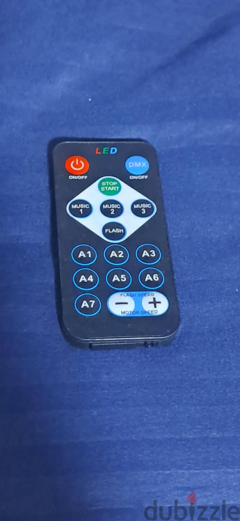 Mini USB Disco Light with USB Cable and Remote for Sale. 4