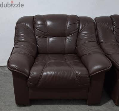 leather sofa