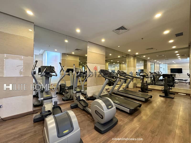 Furnished 2 bedroom apartment for rent in Salmiya 4