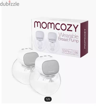 Momcozy Pack of 2 S9 Pro Wearable Electric Breast Pump, Grey