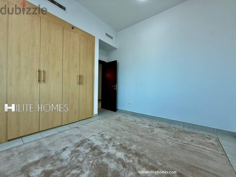 Three bedroom seaview apartment with balcony for rent in Mangaf 7